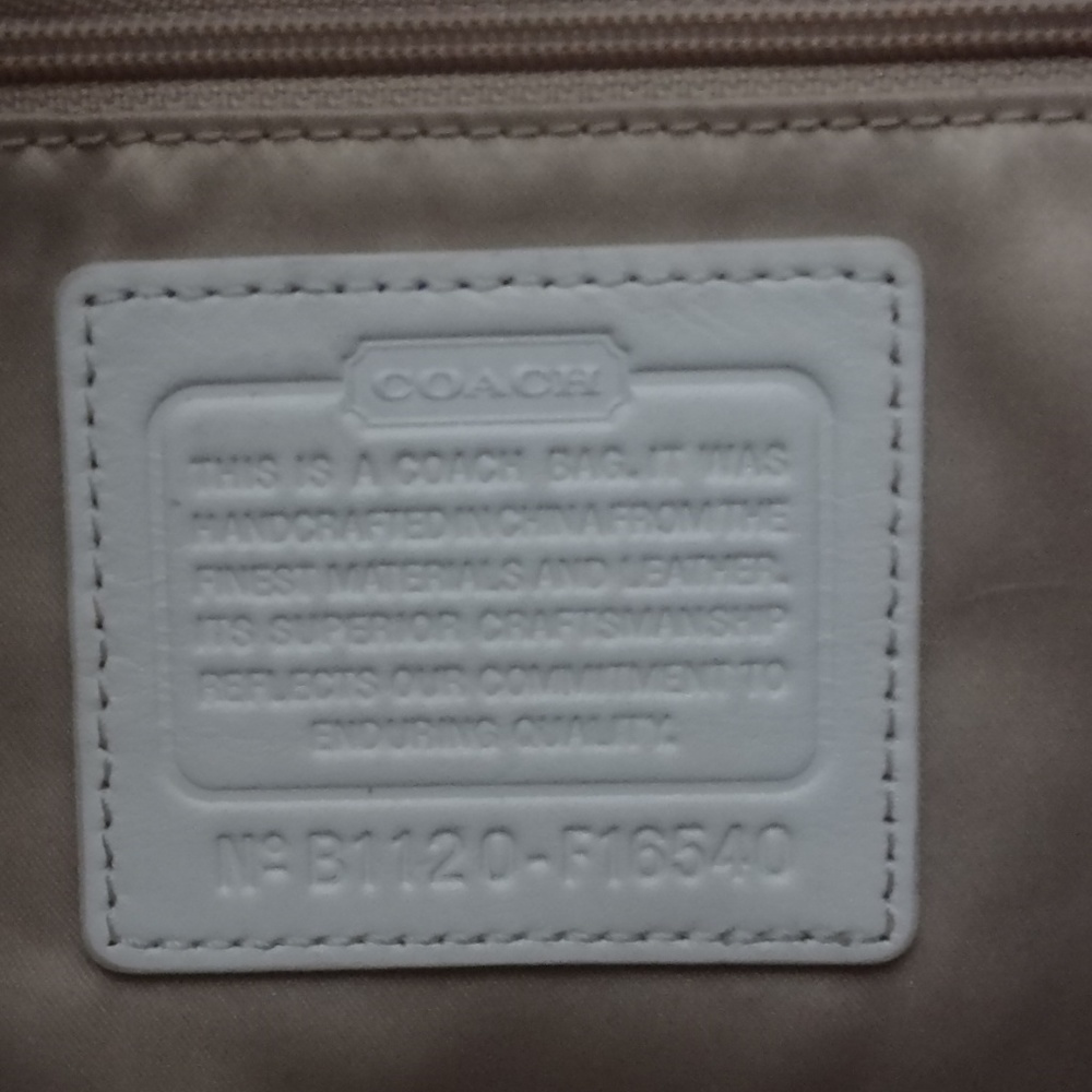 Authentic Coach Purse - Picture 2 of 5